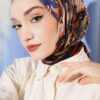 Twisted Pattern Elegance Scarf Black - الصورة 2