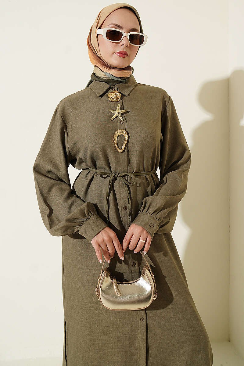 Symbolic Gold Accessory Twin Set Khaki - Imagen 2