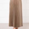 Sena Pleated Skirt Mink – Image 2