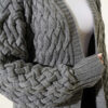 Basket Weave Knit Cardigan Grey – Bild 4