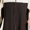 Striped Detail Zip-Up Two-Piece Set Brown - الصورة 4