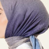 Striped Bamboo Crinkle Scarf Mink - Imagen 4