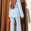 ⁦Belted Denim Set Light Blue⁩ - الصورة ⁦3⁩