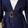 Belted Denim Set Navy Blue - Afbeelding 4