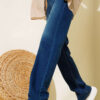 Wide Leg Denim Pants Blue – Bild 2