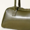 Long-handled zippered baguette bag Khaki - Image 3
