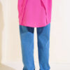 Wide Leg Denim Pants Denim Blue - Image 3