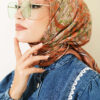 Velora Patterned Soft Shawl Camel - Image 2