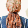 Velora Patterned Soft Shawl Camel - Image 3