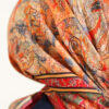 Velora Patterned Soft Shawl Red - Image 3