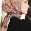 Velora Patterned Soft Shawl Sand Beige - Image 2