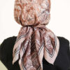 Velora Patterned Soft Shawl Sand Beige - Image 3