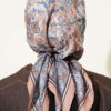 Velora Patterned Soft Shawl Latte - Image 3