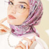 Velora Patterned Soft Shawl Pink - Image 2