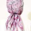 Velora Patterned Soft Shawl Pink - Image 3