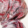 Velora Patterned Soft Shawl Mink - Afbeelding 4