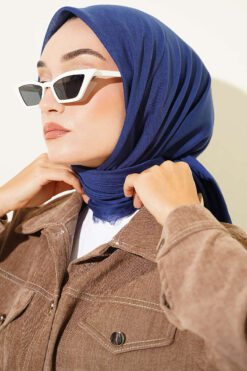 Alternative view of Scarf Navy Blue
