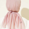 Vera Plain Scarf with Hem Edge Powder Pink - الصورة 3