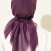 Vera Plain Scarf with Hem Edge Vinegar - immagine 3