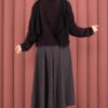 Vera Plush Cardigan with Front Tie Plum – Image 6
