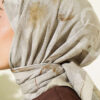 ⁦Verona Patterned Bamboo Crinkle Scarf Hazel⁩ - الصورة ⁦4⁩