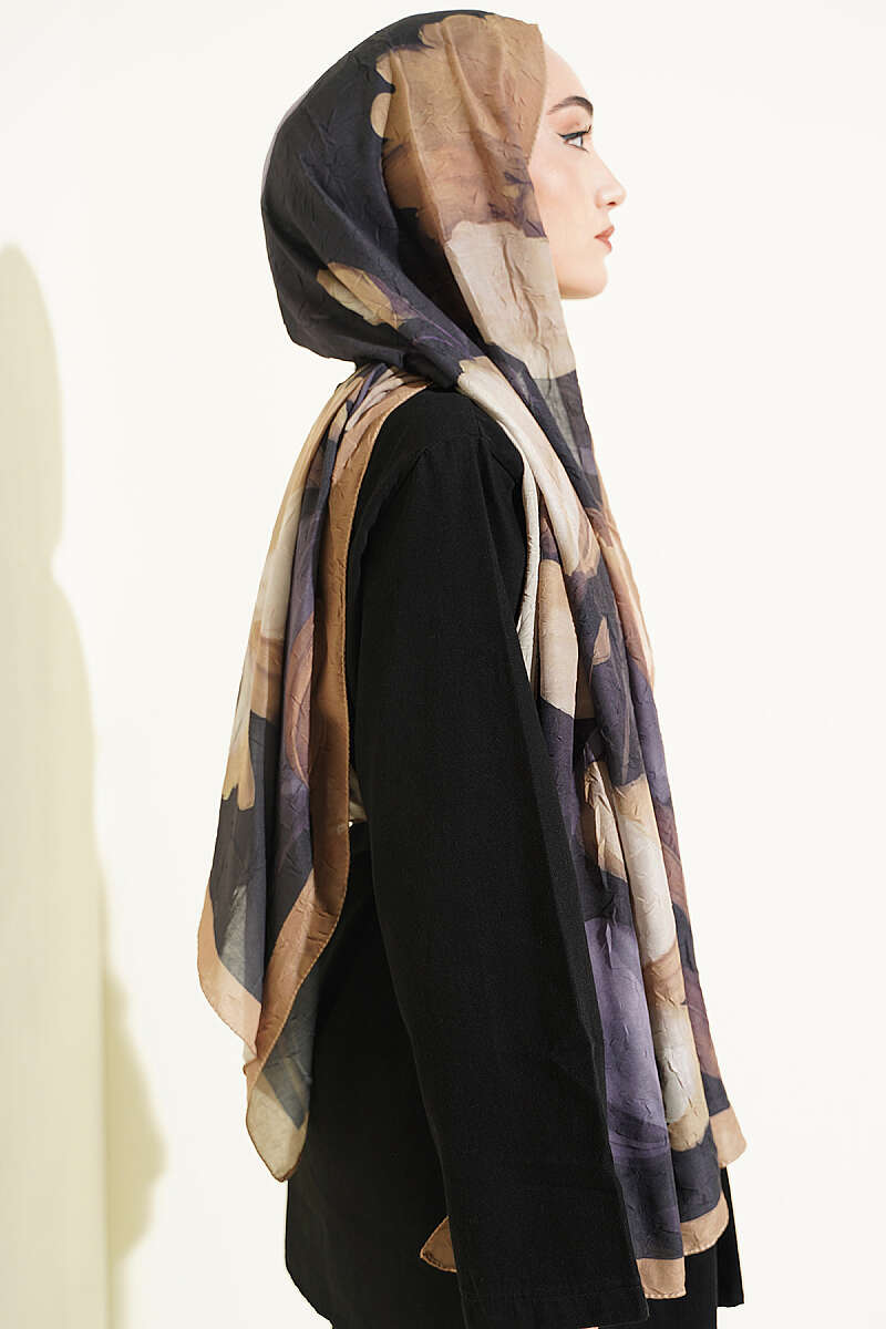 Viona Bamboo French Terry Shawl Camel – Bild 3