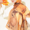 Viona Bamboo French Terry Shawl Mustard – Image 2