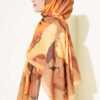 Viona Bamboo French Terry Shawl Mustard – Image 3