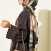 Viona Bamboo French Terry Shawl Sand Beige – Image 3