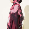 Viona Bamboo French Terry Shawl Plum - immagine 2