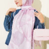 Viona Bamboo French Terry Shawl Pink – Bild 2