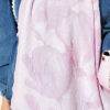 Viona Bamboo French Terry Shawl Pink – Bild 4