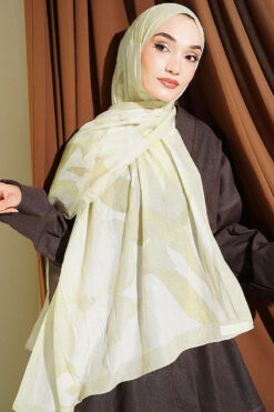 Alternative view of Viona Bamboo French Terry Shawl Champagne
