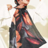 Viona Bamboo French Terry Shawl Black - Image 2