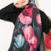 Viona Bamboo French Terry Shawl Black - immagine 2