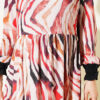 Tie-Neck Ruffled Ankle-Length Dress Rose Dust – Image 4