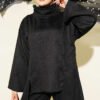 Two-Piece Set with Side Panel Details Black - Afbeelding 2