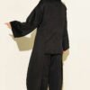 Two-Piece Set with Side Panel Details Black - Afbeelding 3
