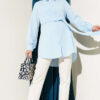 Side Tied Tunic Baby Blue – Bild 2