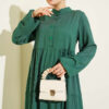 Half Buttoned Belmando Dress Green - Image 2
