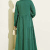 Half Buttoned Belmando Dress Green - Image 3