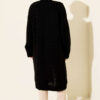 Textured Stripe Knit Cardigan Black - Afbeelding 3