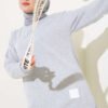 Printed Patch Tunic Grey