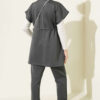 Hooded Scuba Two-Piece Set Smoke – Image 3