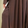 Split-Detail Two-Piece Knit Set Brown - Afbeelding 3