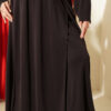 Split-Detail Two-Piece Knit Set Black - Imagen 4