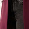 High Waist Palazzo Pants Charcoal Black – Bild 4