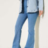 High Waist Flared Pants Light Blue - Afbeelding 2
