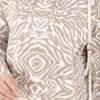 Zebra Print Knitted Sweater Mink - Image 4