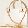Chain Strap Magnetic Bag Cream - Image 3